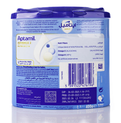 Aptamil Advance Nutri Biotik No 2  400g