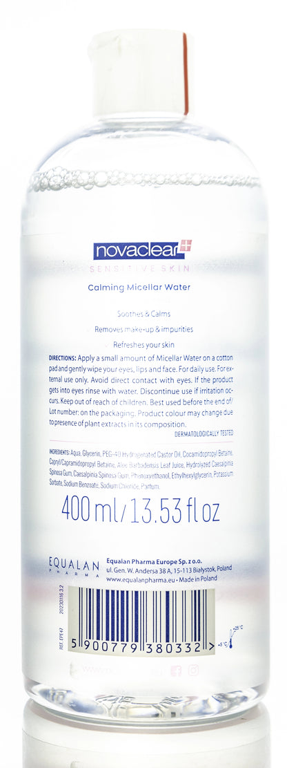 Novaclear Micellar Water[Aloevera] 400 Ml