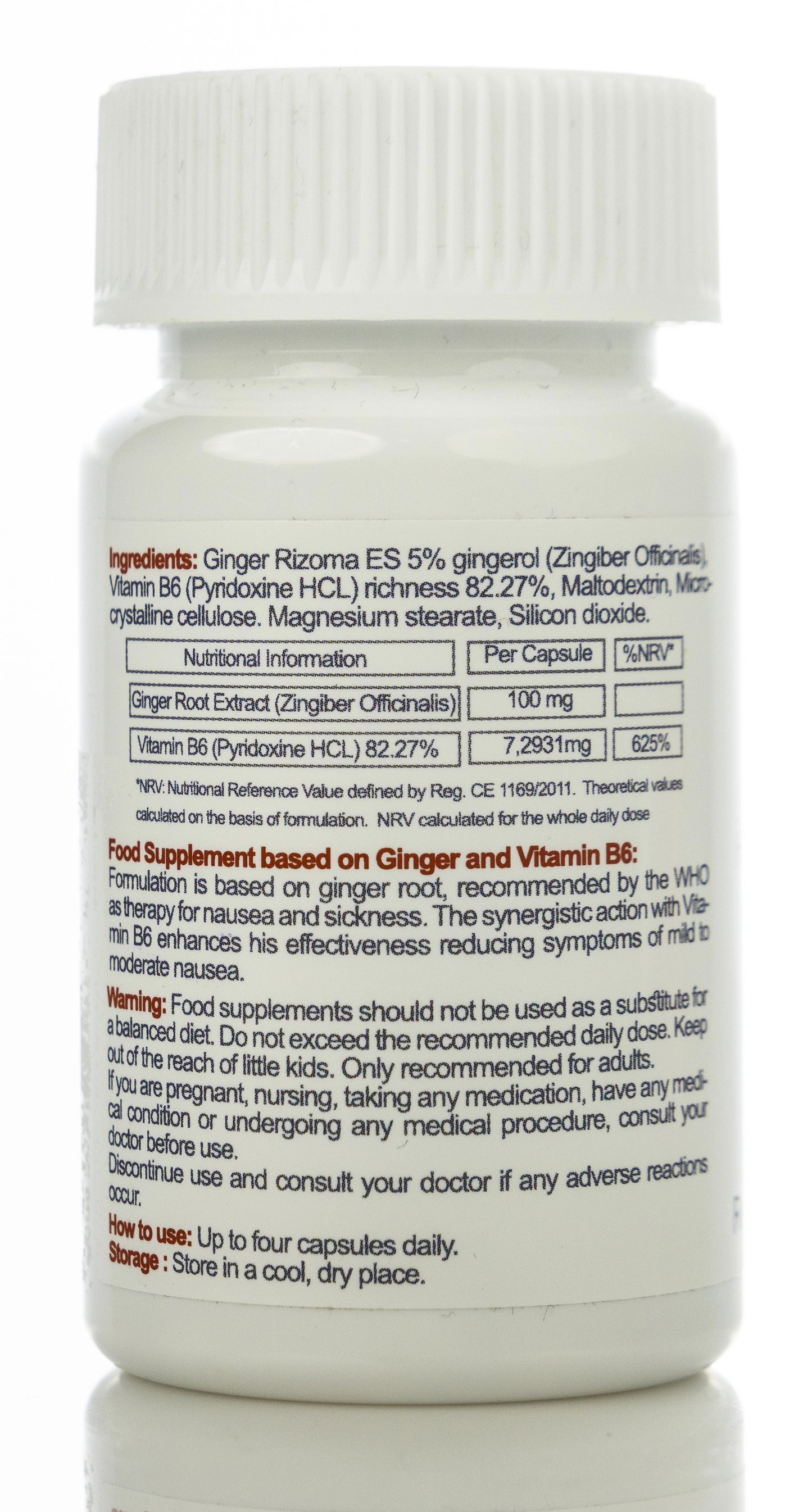 Ginsix Ginger+Vitamin B6  30 Capsule