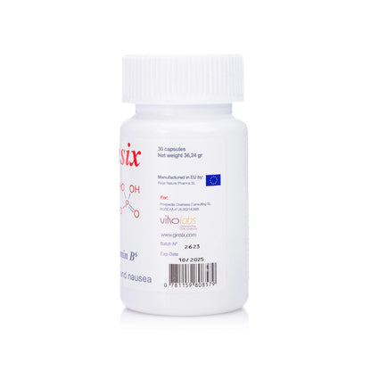 Ginsix Ginger+Vitamin B6  30 Capsule