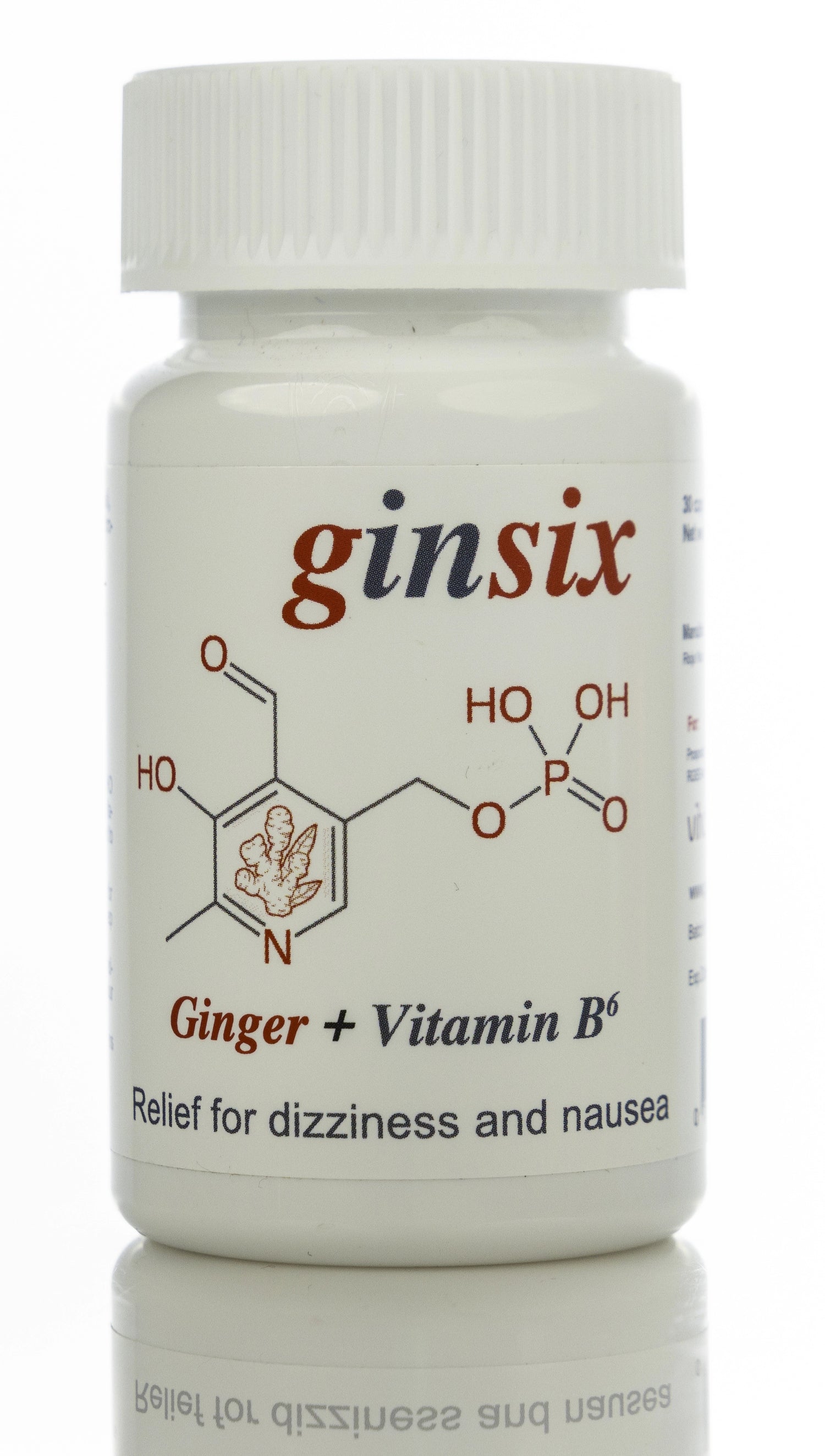 Ginsix Ginger+Vitamin B6  30 Capsule
