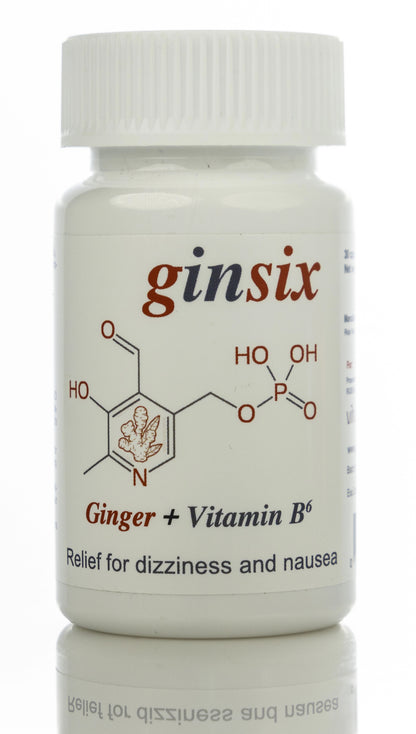 Ginsix Ginger+Vitamin B6  30 Capsule