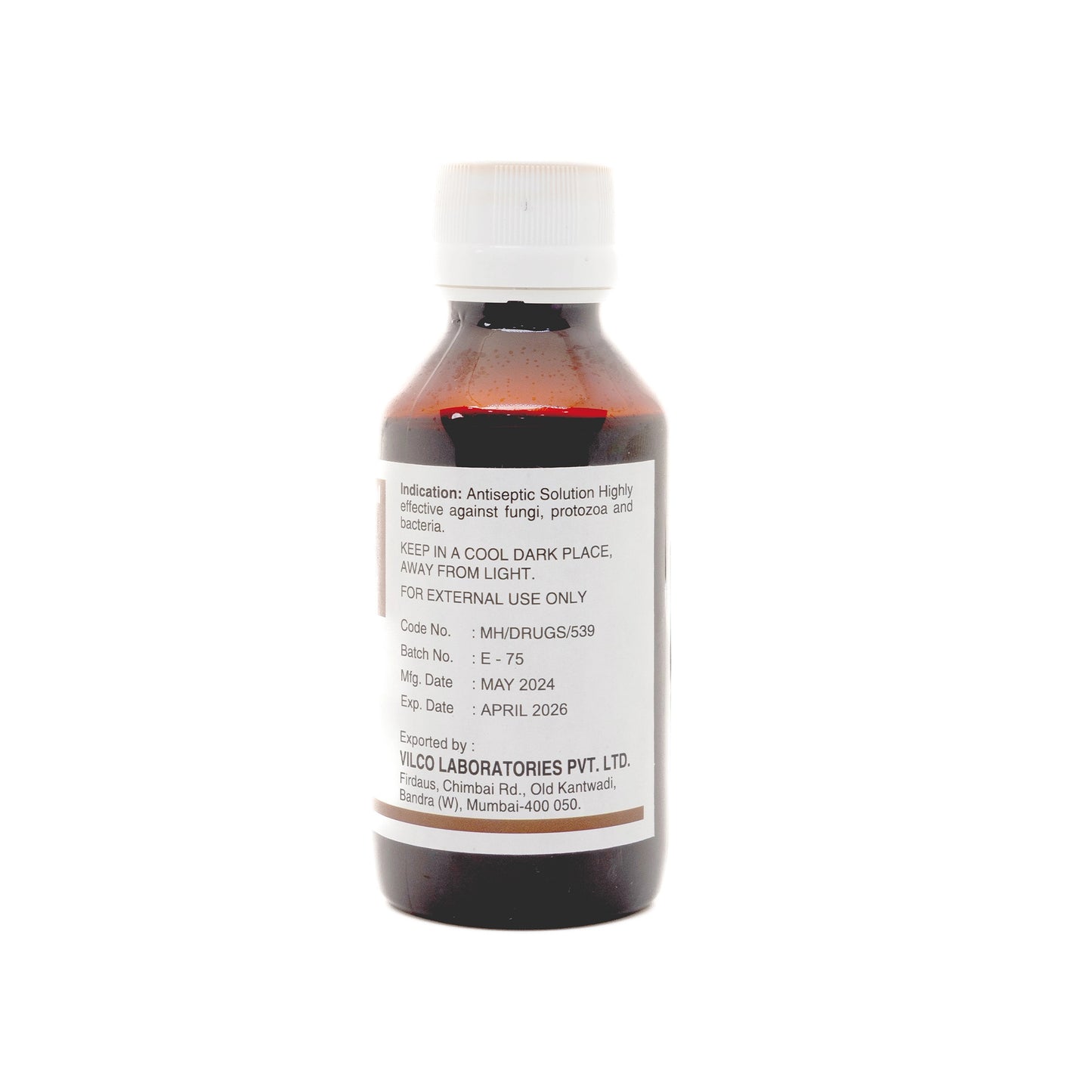 Povidone Iodine Solution 100Ml