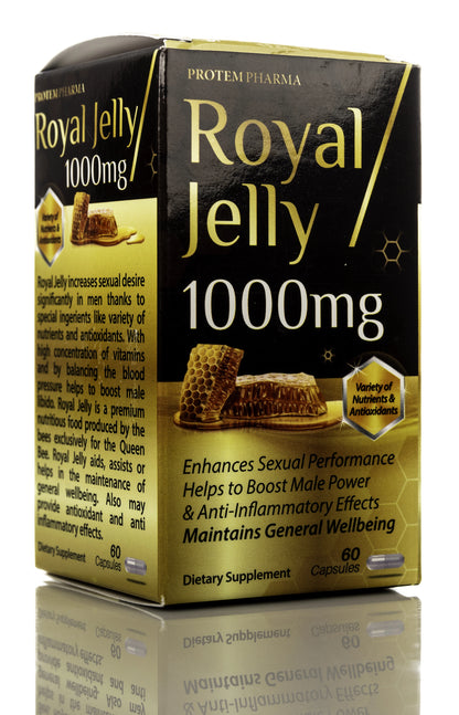 Protem Pharma Royal Jelly 1000mg 60Capsules