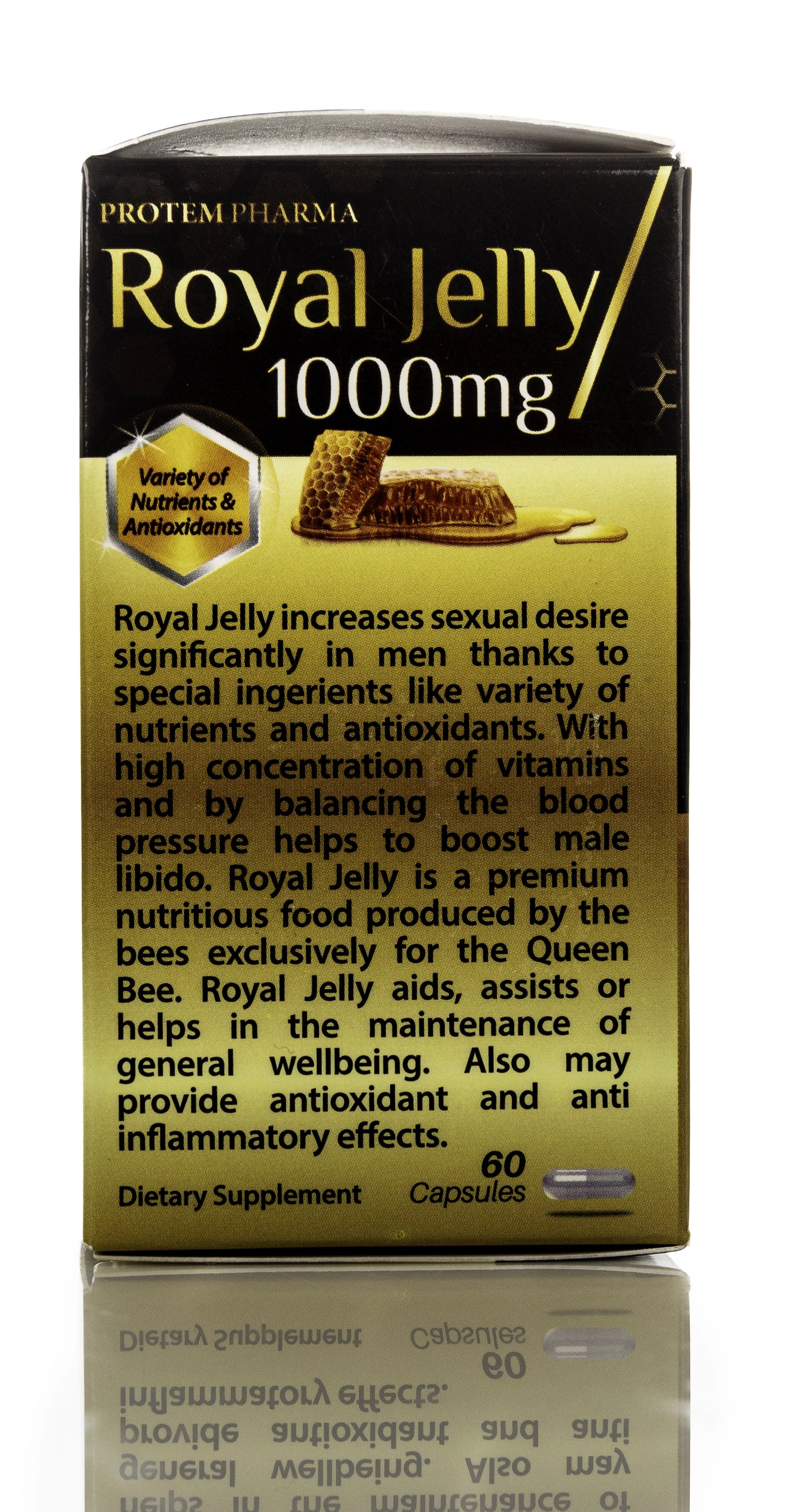 Protem Pharma Royal Jelly 1000mg 60Capsules