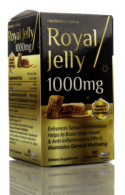 Protem Pharma Royal Jelly 1000mg 60Capsules