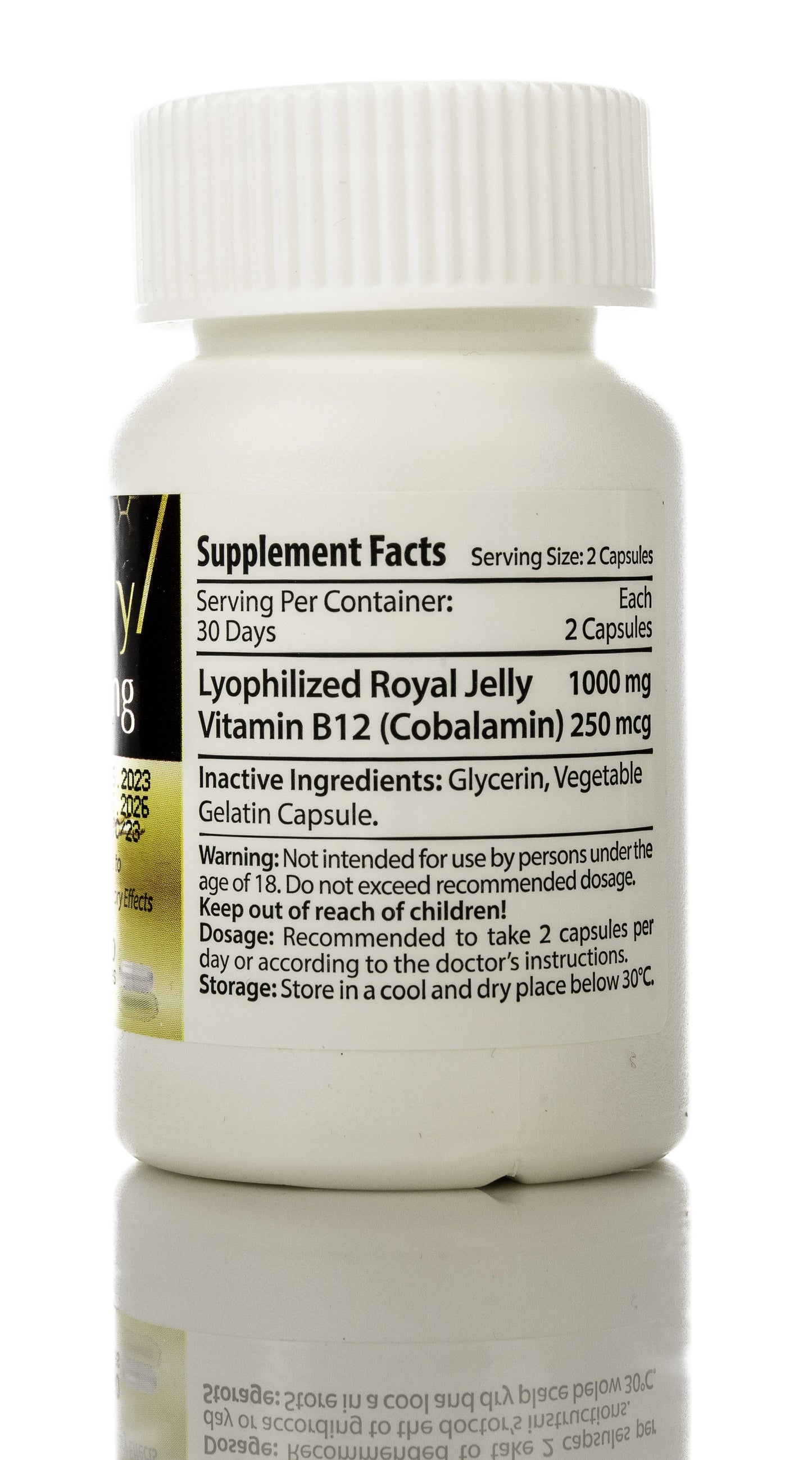 Protem Pharma Royal Jelly 1000mg 60Capsules