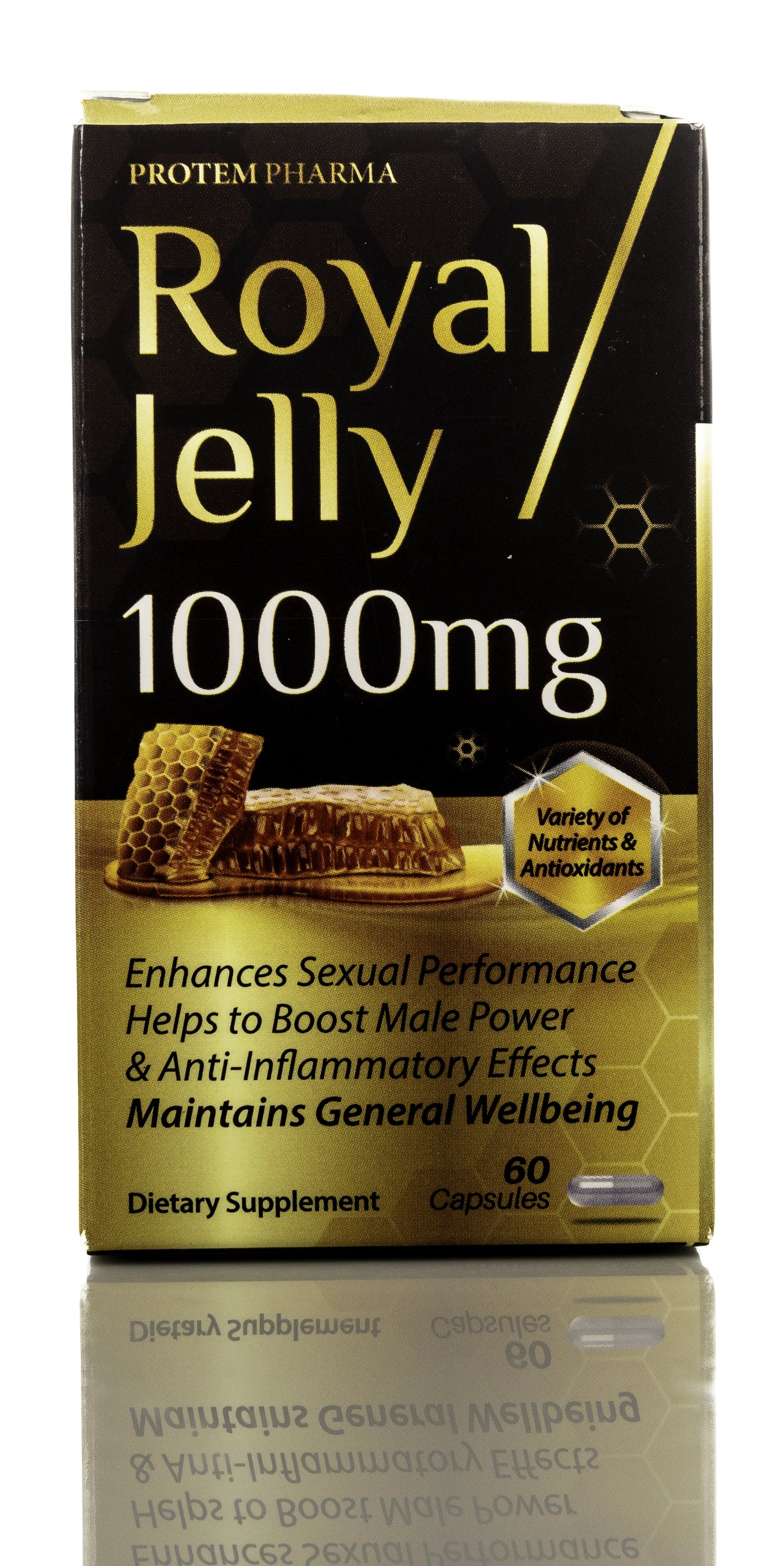 Protem Pharma Royal Jelly 1000mg 60Capsules