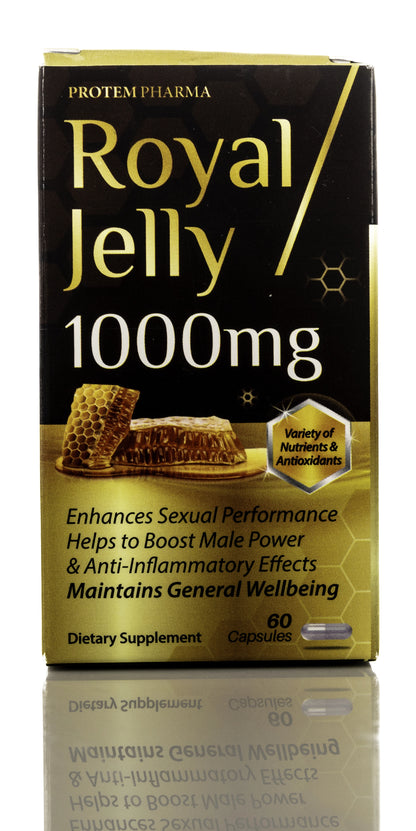 Protem Pharma Royal Jelly 1000mg 60Capsules