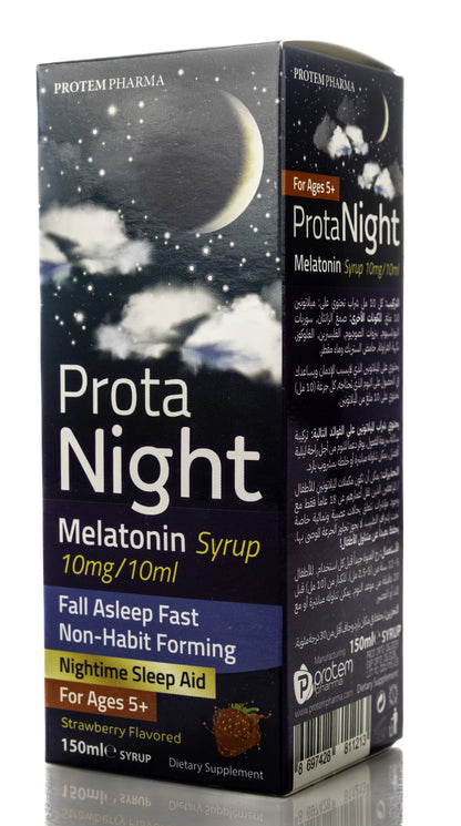 Prota Night Melatonin 10mg/10ml Syrup 150ml