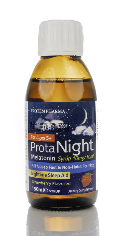 Prota Night Melatonin 10mg/10ml Syrup 150ml