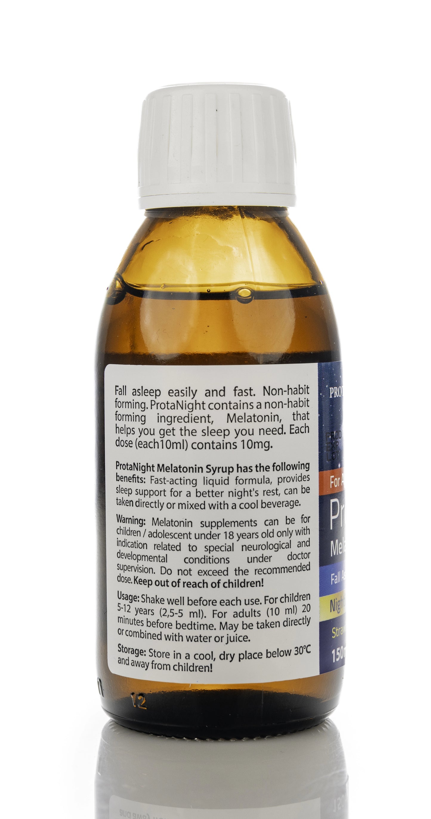 Prota Night Melatonin 10mg/10ml Syrup 150ml