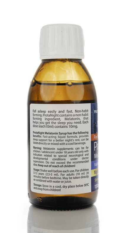 Prota Night Melatonin 10mg/10ml Syrup 150ml
