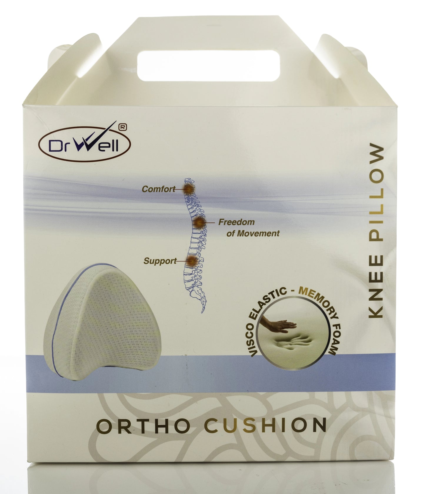 Dr. Well Memory Foam Knee Pillow