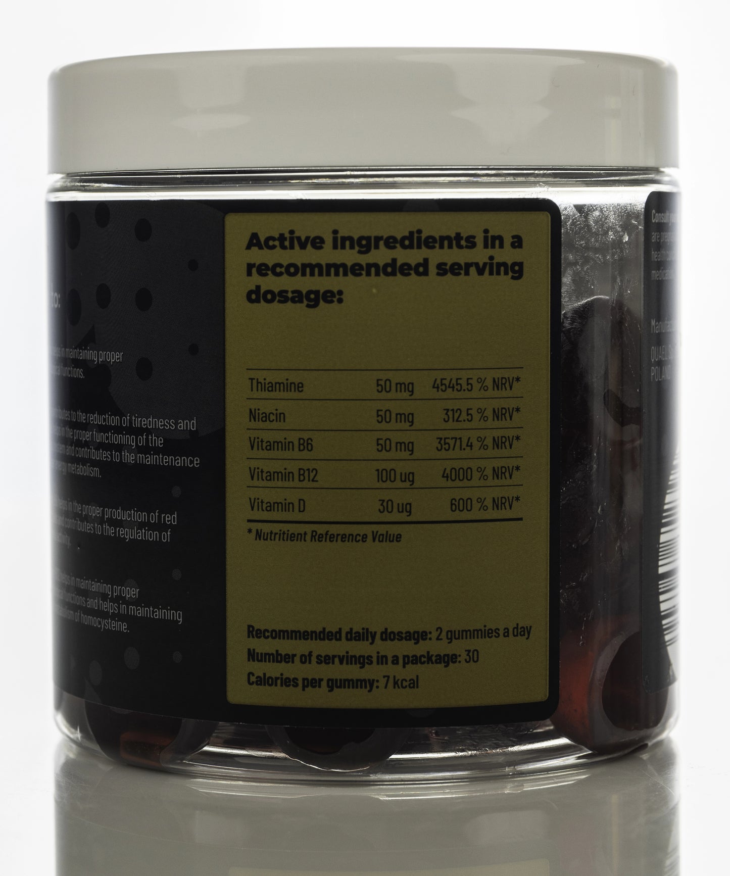 Med+ Gummies Premium B-Complex + Vitamin D 60 Gummies