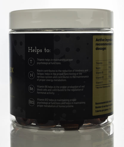 Med+ Gummies Premium B-Complex + Vitamin D 60 Gummies