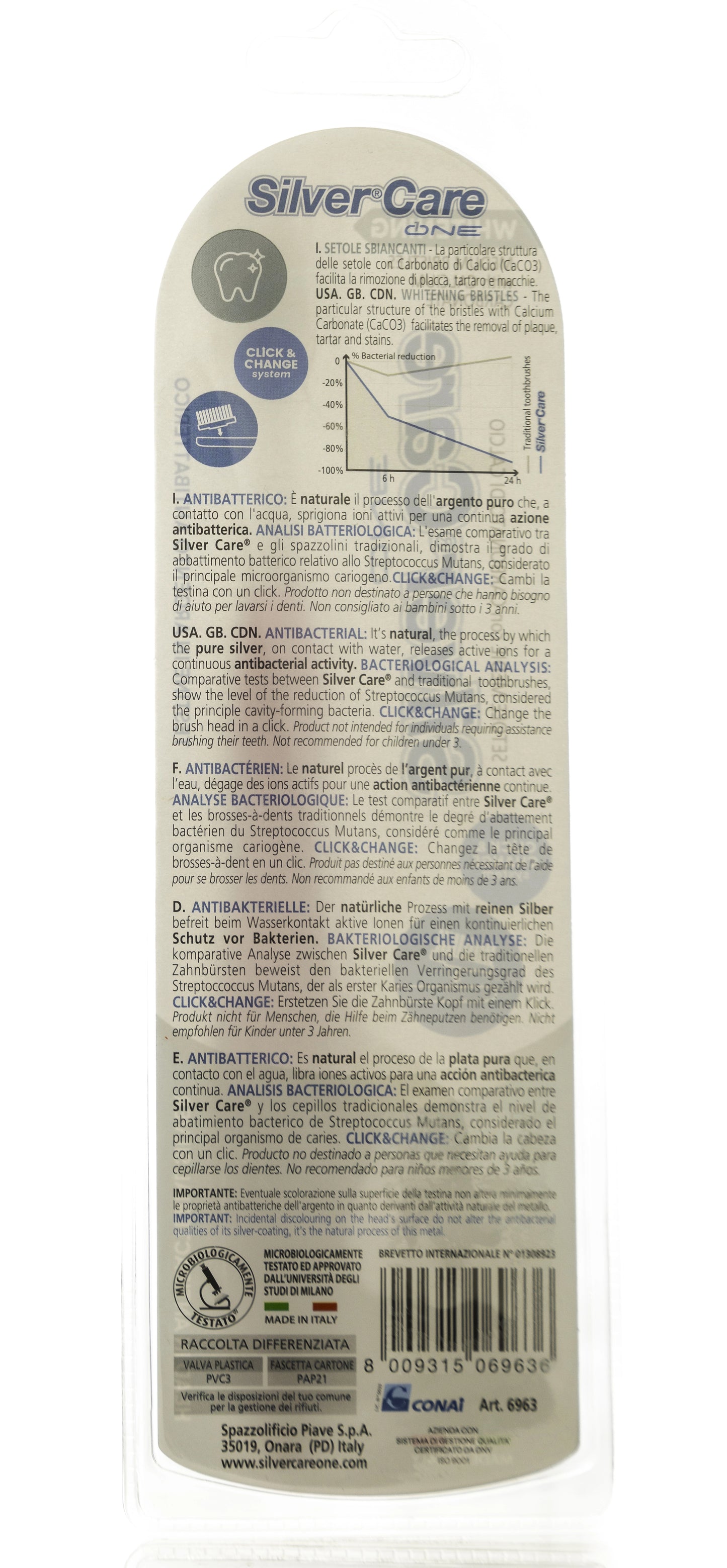 Silver Care One Whitening Medium Toothbrush-6963