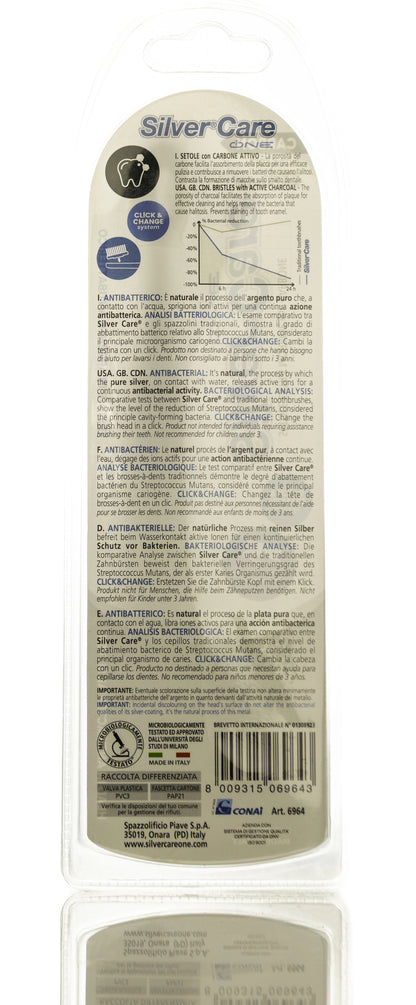 Silver Care One Carbone Extra Soft Toothbrush-6964