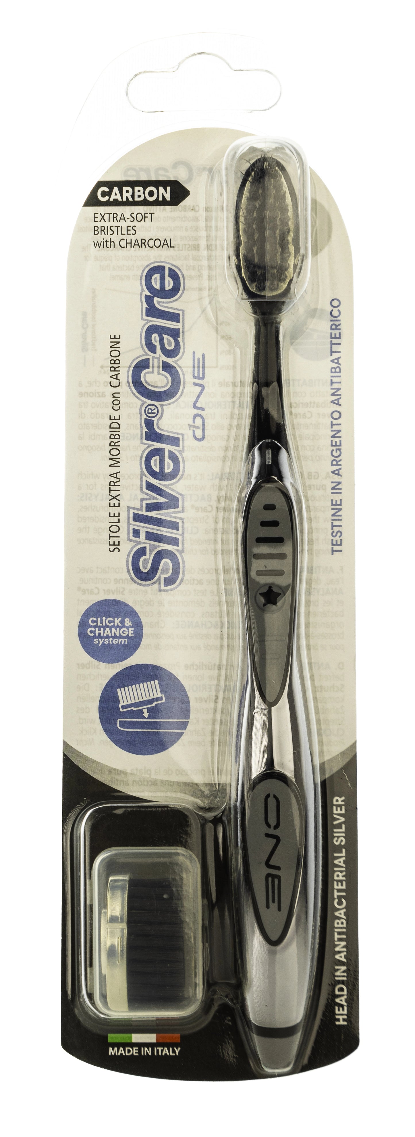 Silver Care One Carbone Extra Soft Toothbrush-6964