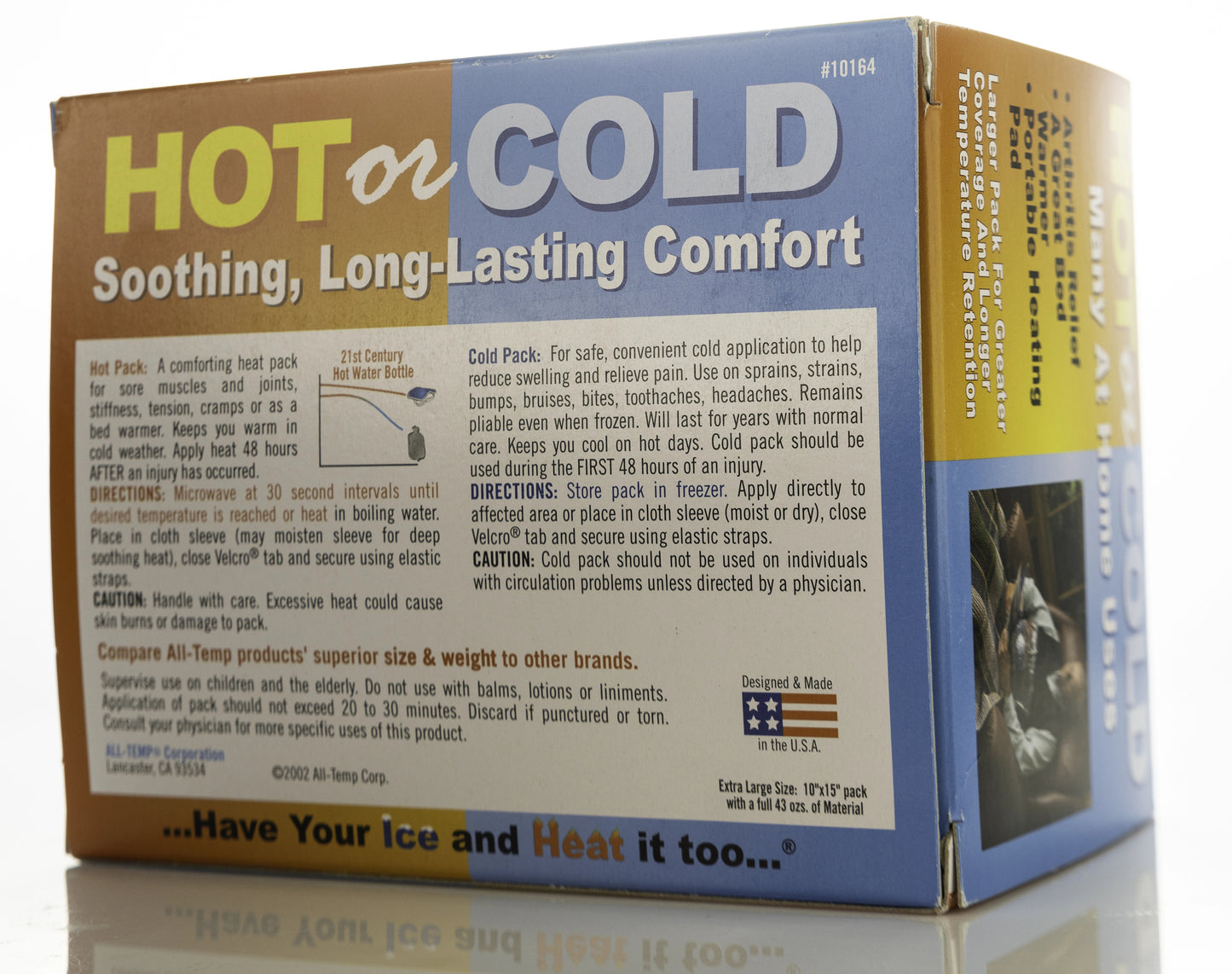 Hot Or Cold Pack 10X15 inch [X-Large] 10164