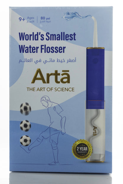 Arta Kids Blue Mini Water Flosser 80Psi