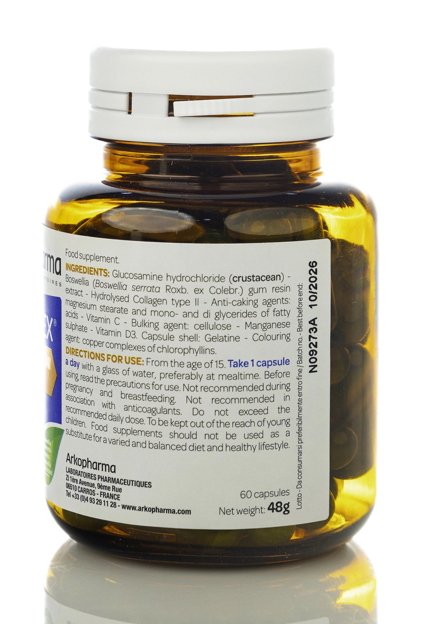 Arkopharma Arkoflex 100% Joints 60 Capsules
