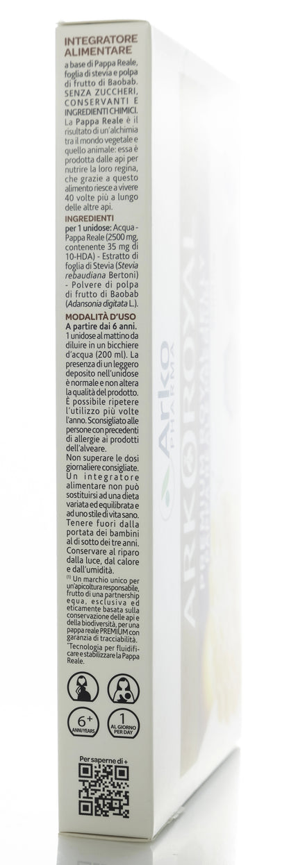 Arkopharma Arkoroyal Premium Royal Jelly2500 mg 10 Vials