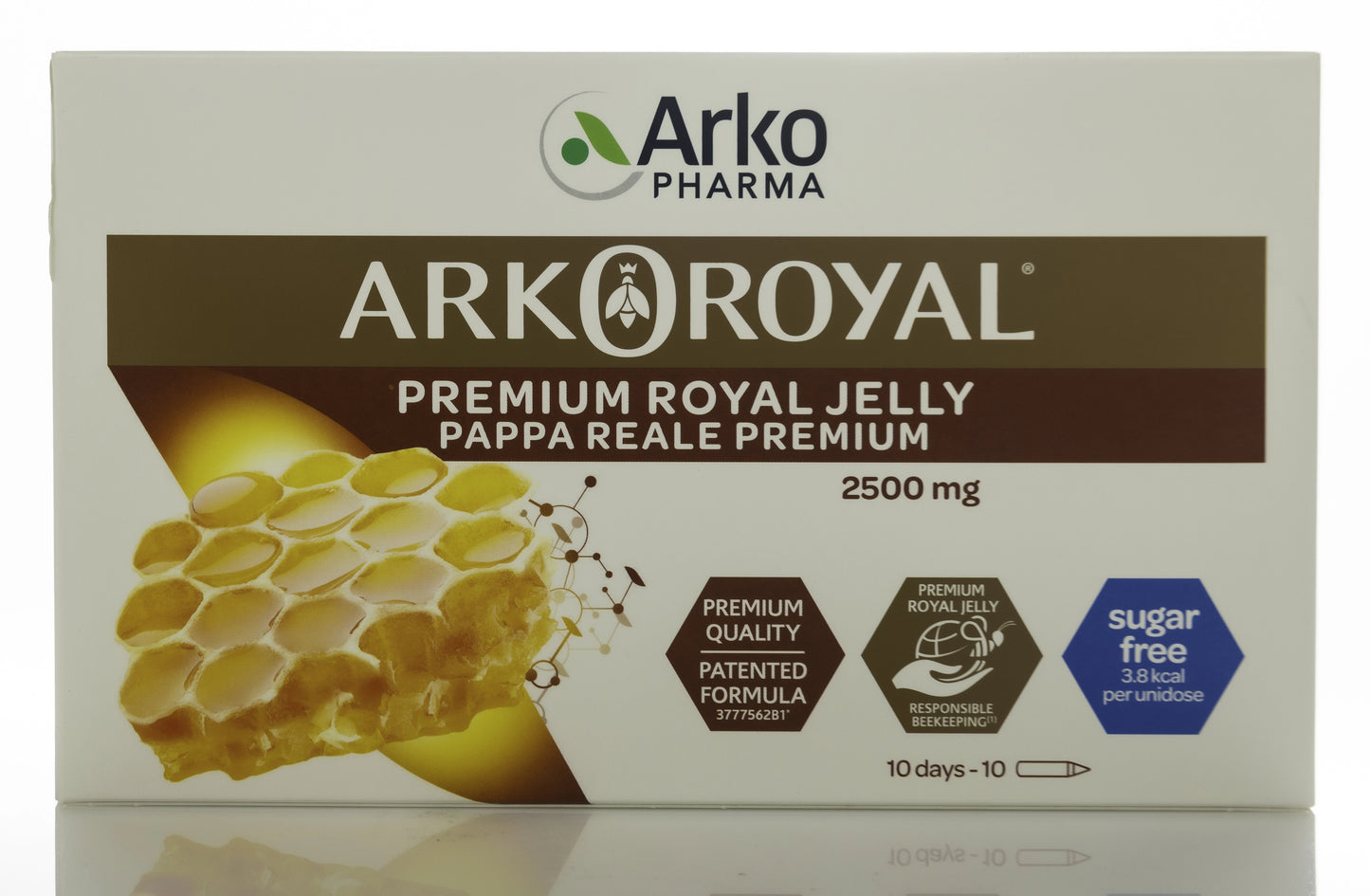 Arkopharma Arkoroyal Premium Royal Jelly2500 mg 10 Vials