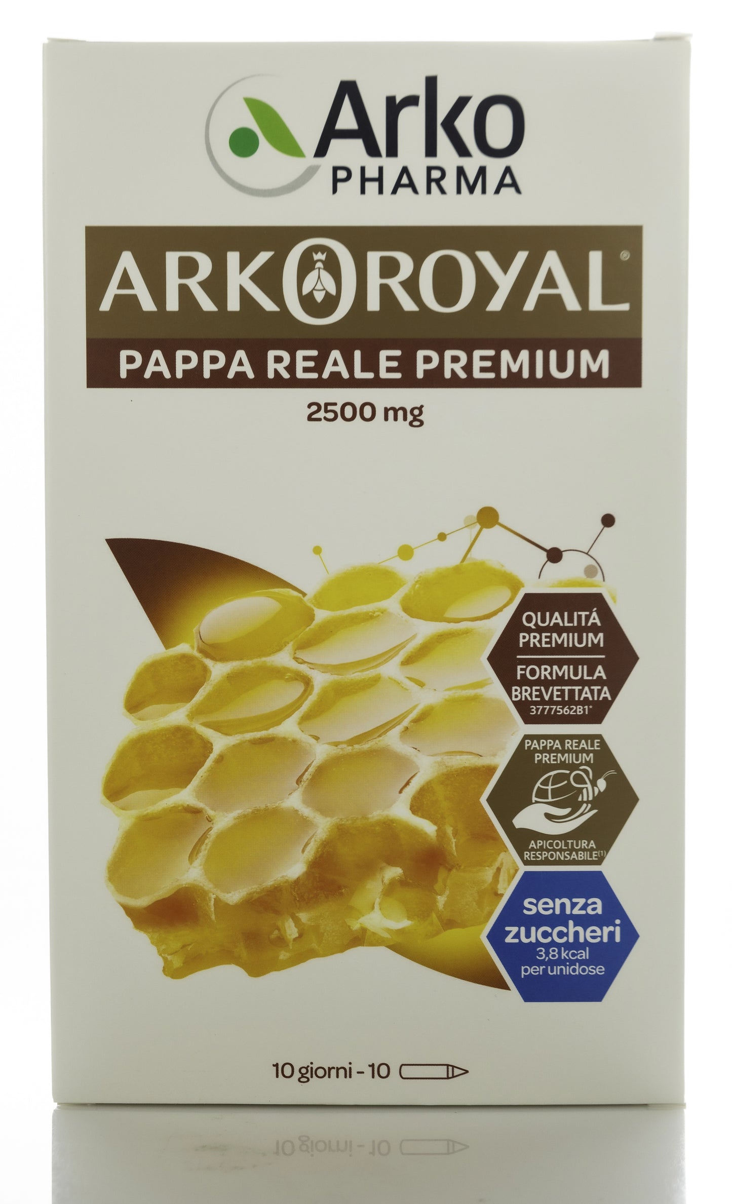 Arkopharma Arkoroyal Premium Royal Jelly2500 mg 10 Vials