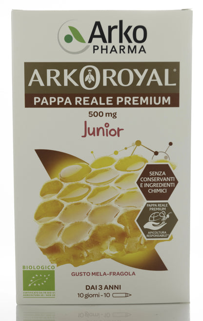 Arkopharma Arkoroyal Junior Premiumr Royal Jelly 500mg 10Vials