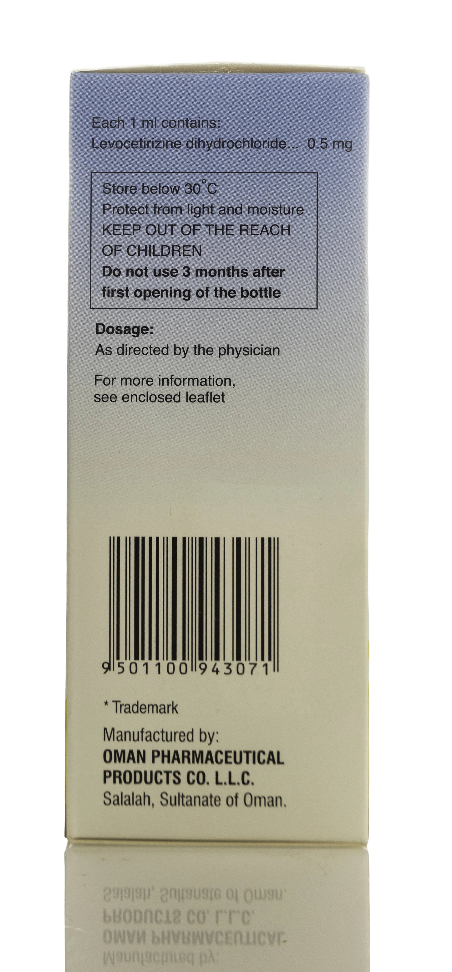 L-Cet Oral Solution 100Ml