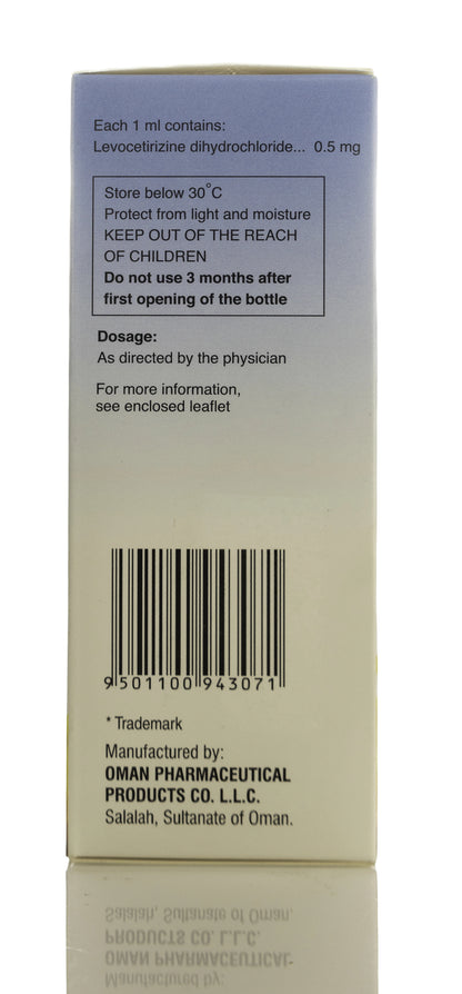 L-Cet Oral Solution 100Ml