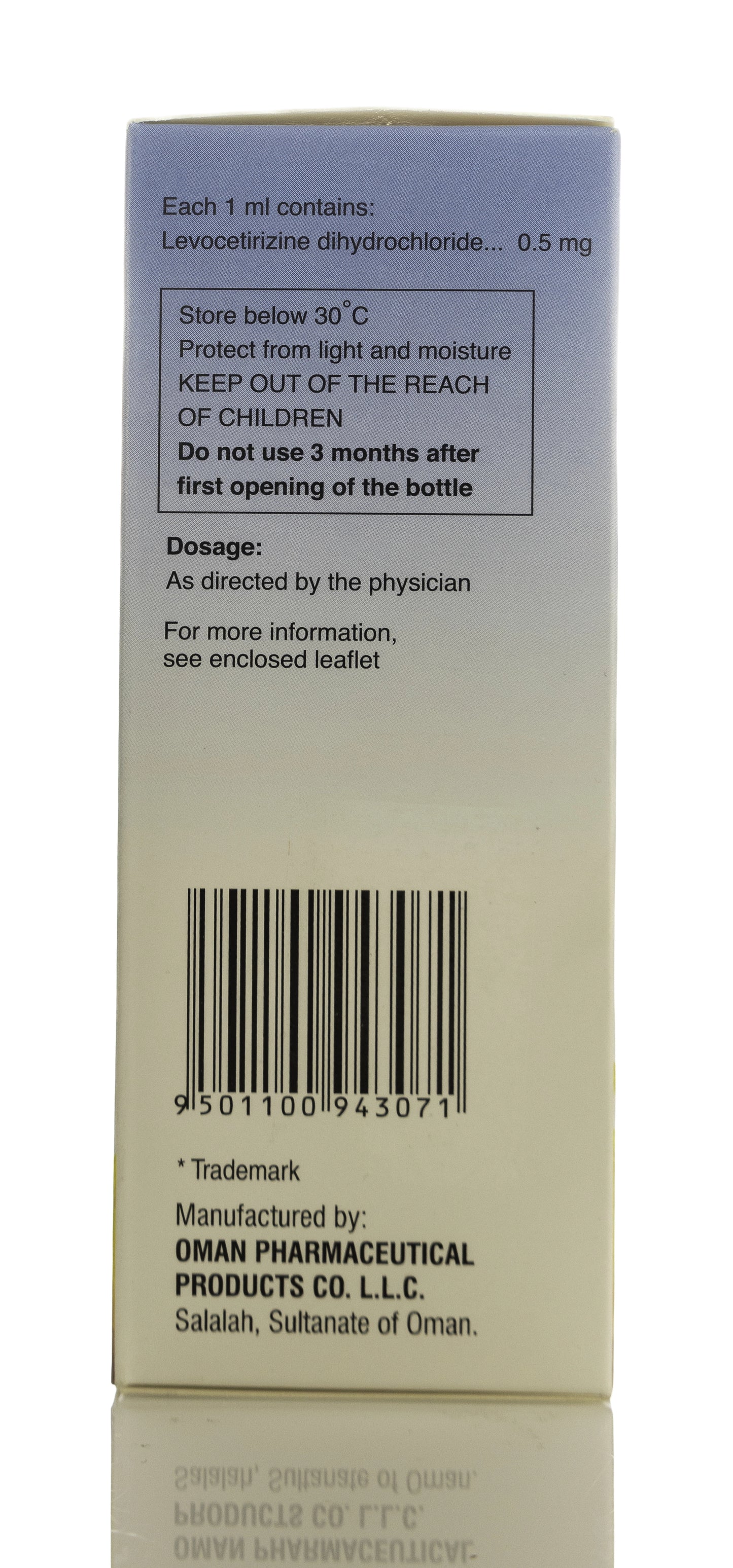 L-Cet Oral Solution 100Ml