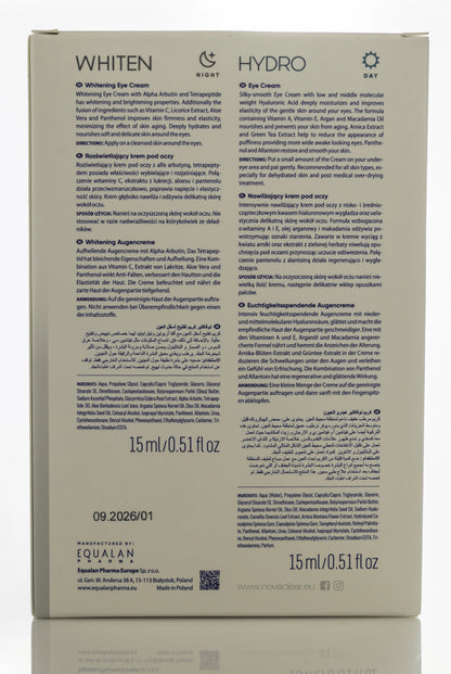 Novaclear  Eyecare [Hydro&White Cream] Kit Offer