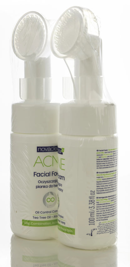 Novaclear Acne Facial Foam 100 Ml 1+1 Offer