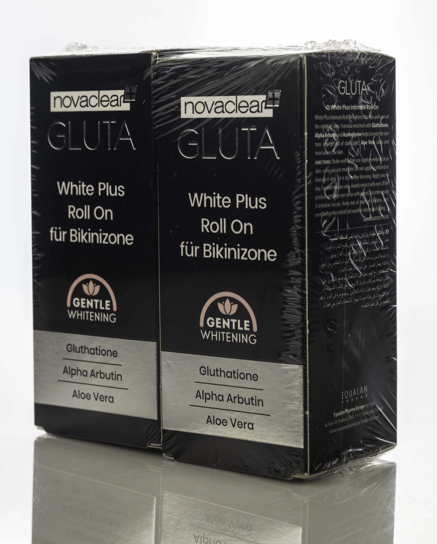 Novaclear Gluta White Plus Intimate Roll 1+1 Offer