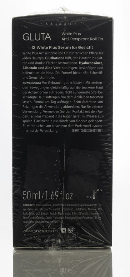 Novaclear Gluta White Plus Roll On 50 Ml 1+1 Offer