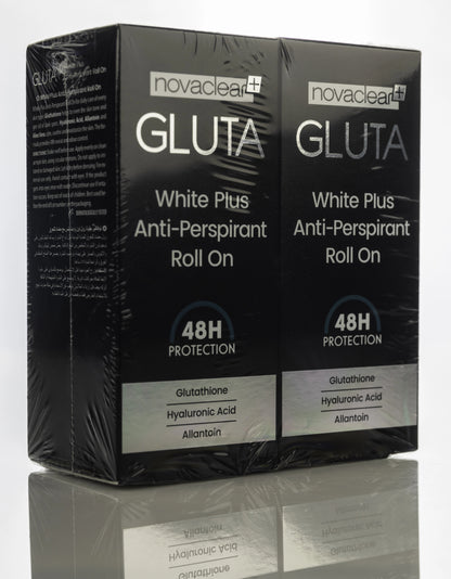 Novaclear Gluta White Plus Roll On 50 Ml 1+1 Offer
