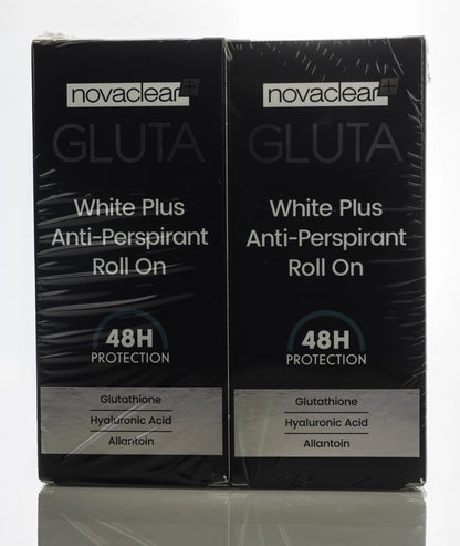 Novaclear Gluta White Plus Roll On 50 Ml 1+1 Offer
