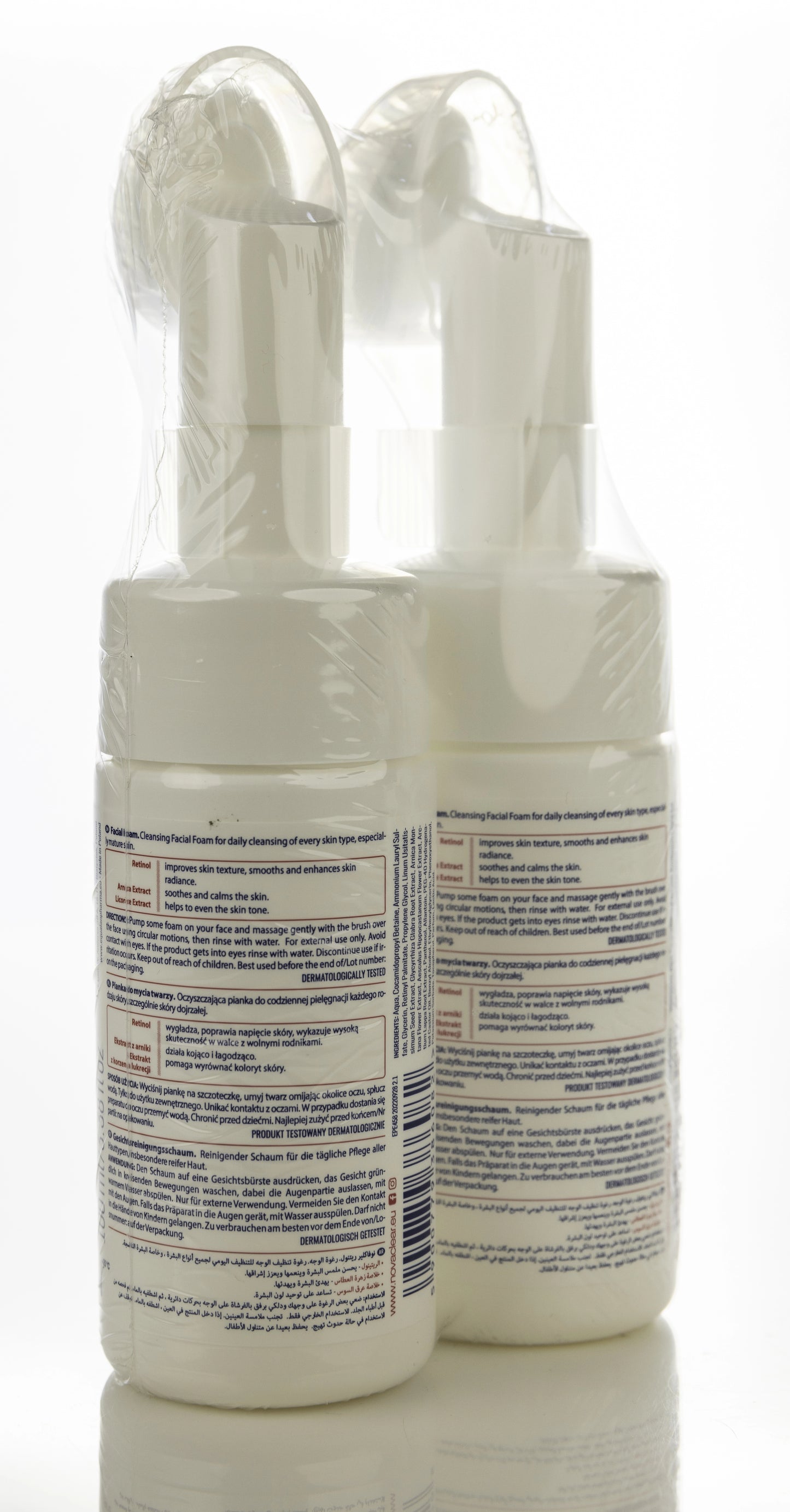 Novaclear Retinol Facial Foam 100 Ml 1+1 Offer
