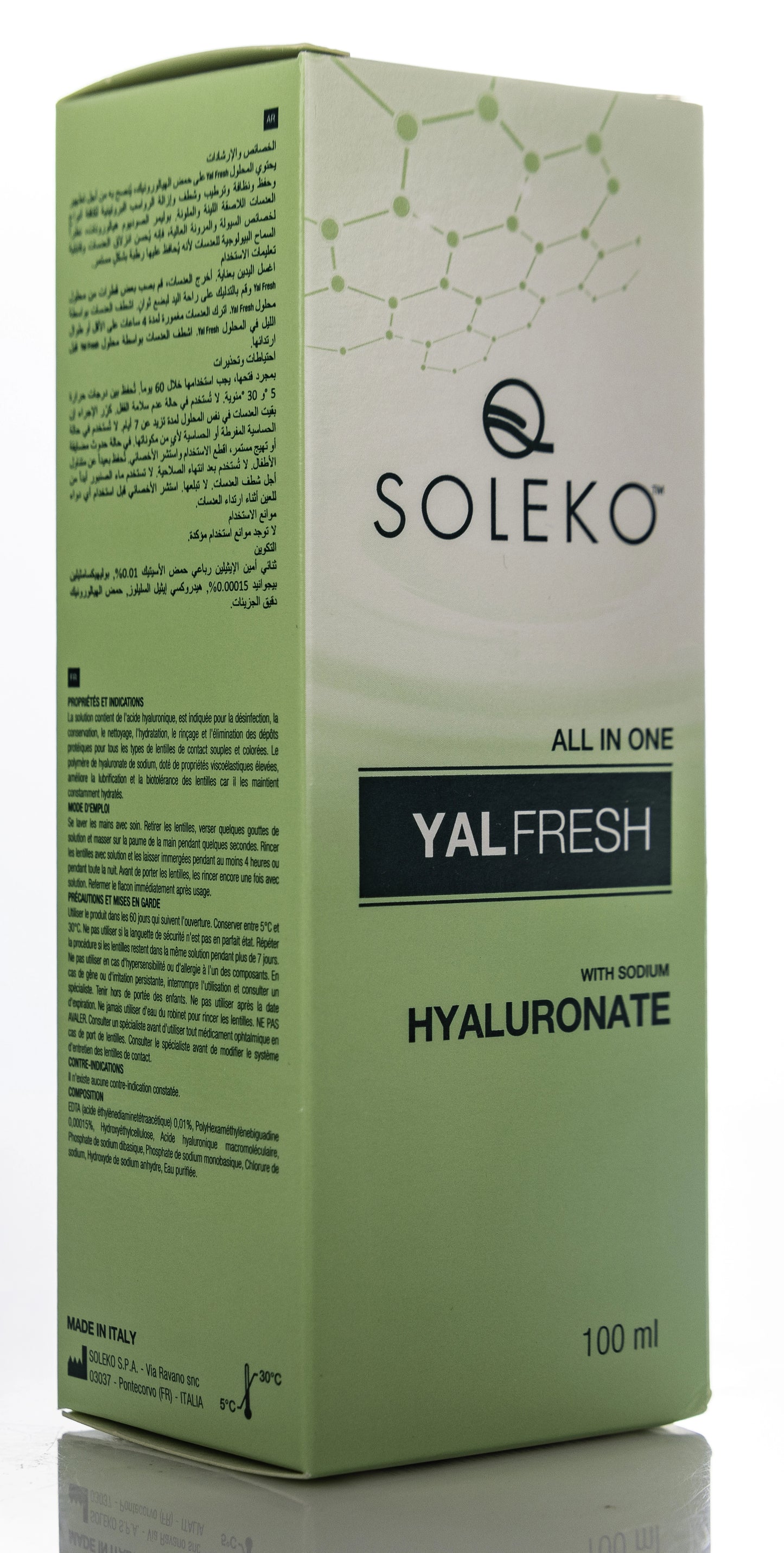 Soleko Yal Fresh Eye Lenses Solution 100Ml
