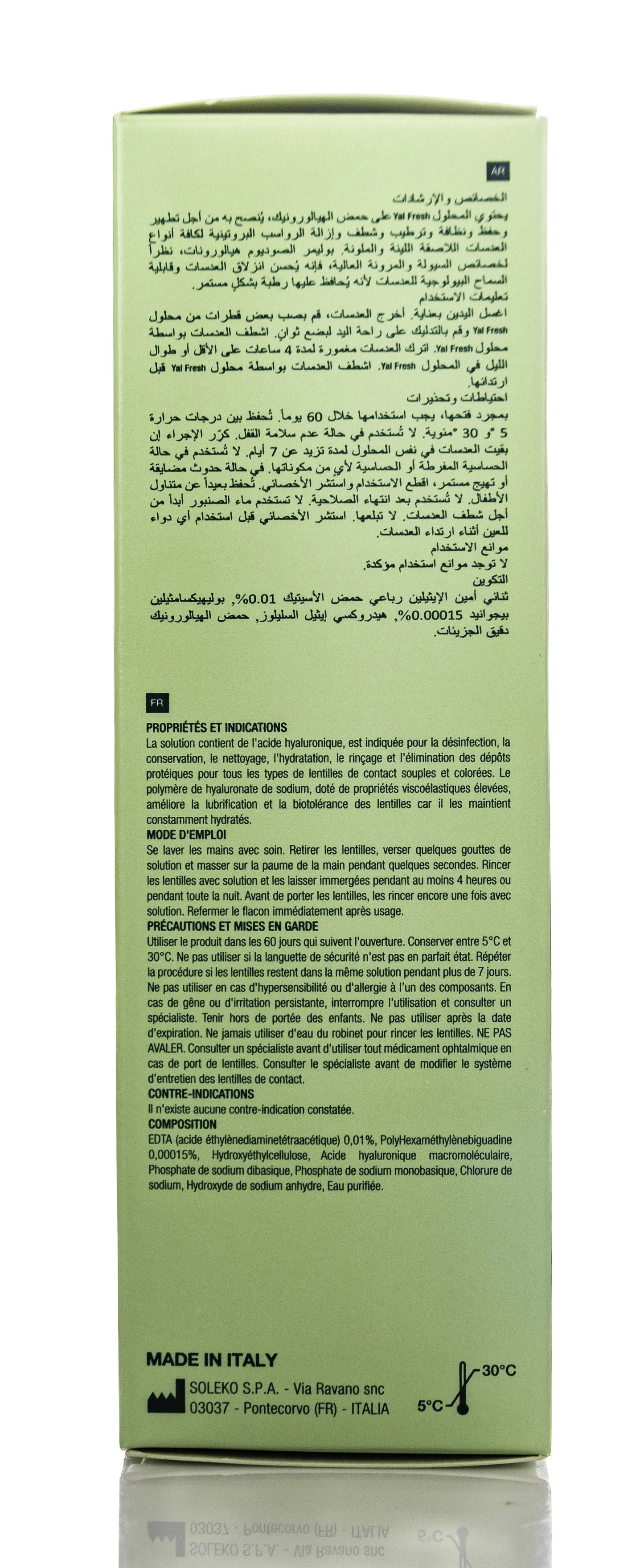 Soleko Yal Fresh Eye Lenses Solution 100Ml
