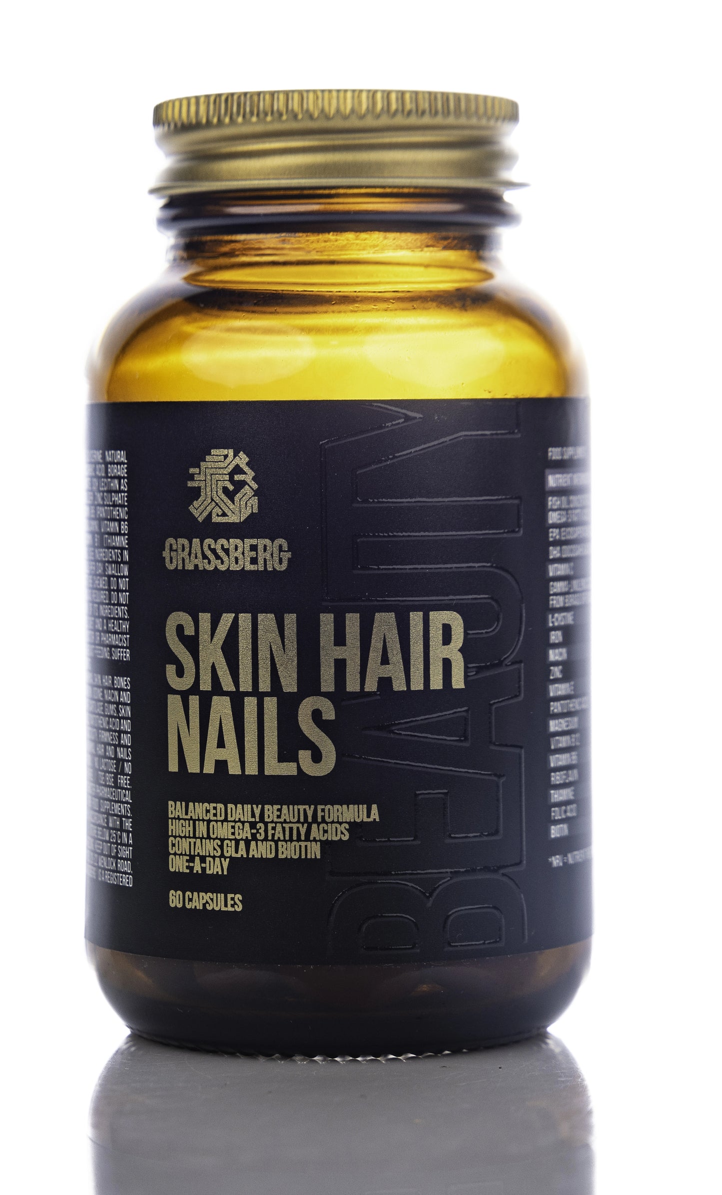 Grassberg Skin Hair Nails 60 Capsule