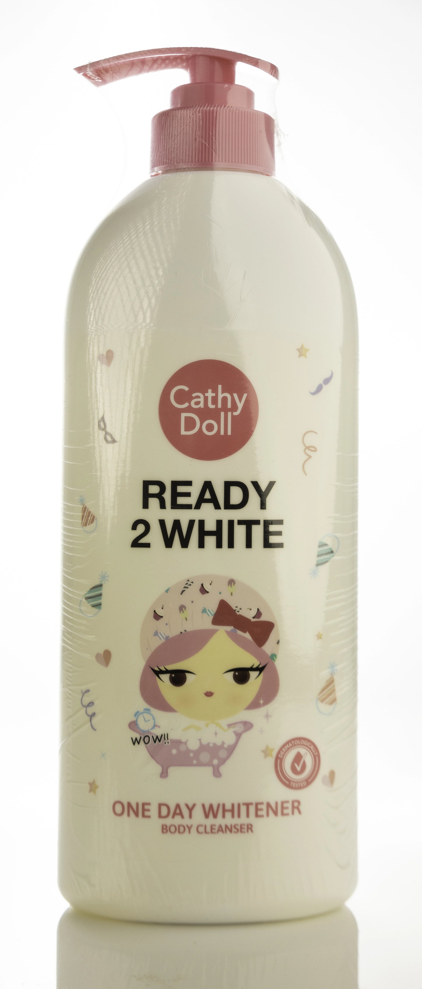 Cathy Doll Ready 2 White One Day Whitener Body Cleanser 500 Ml