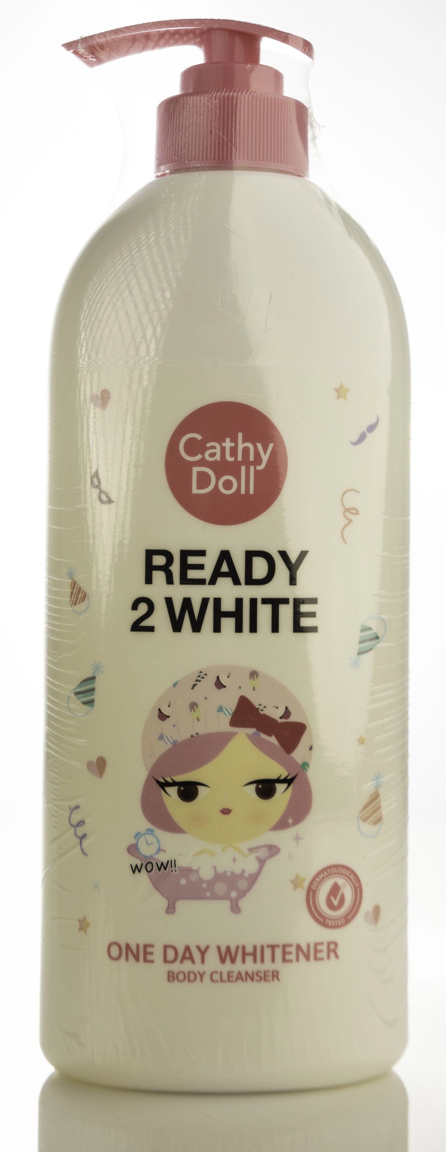 Cathy Doll Ready 2 White One Day Whitener Body Cleanser 500 Ml