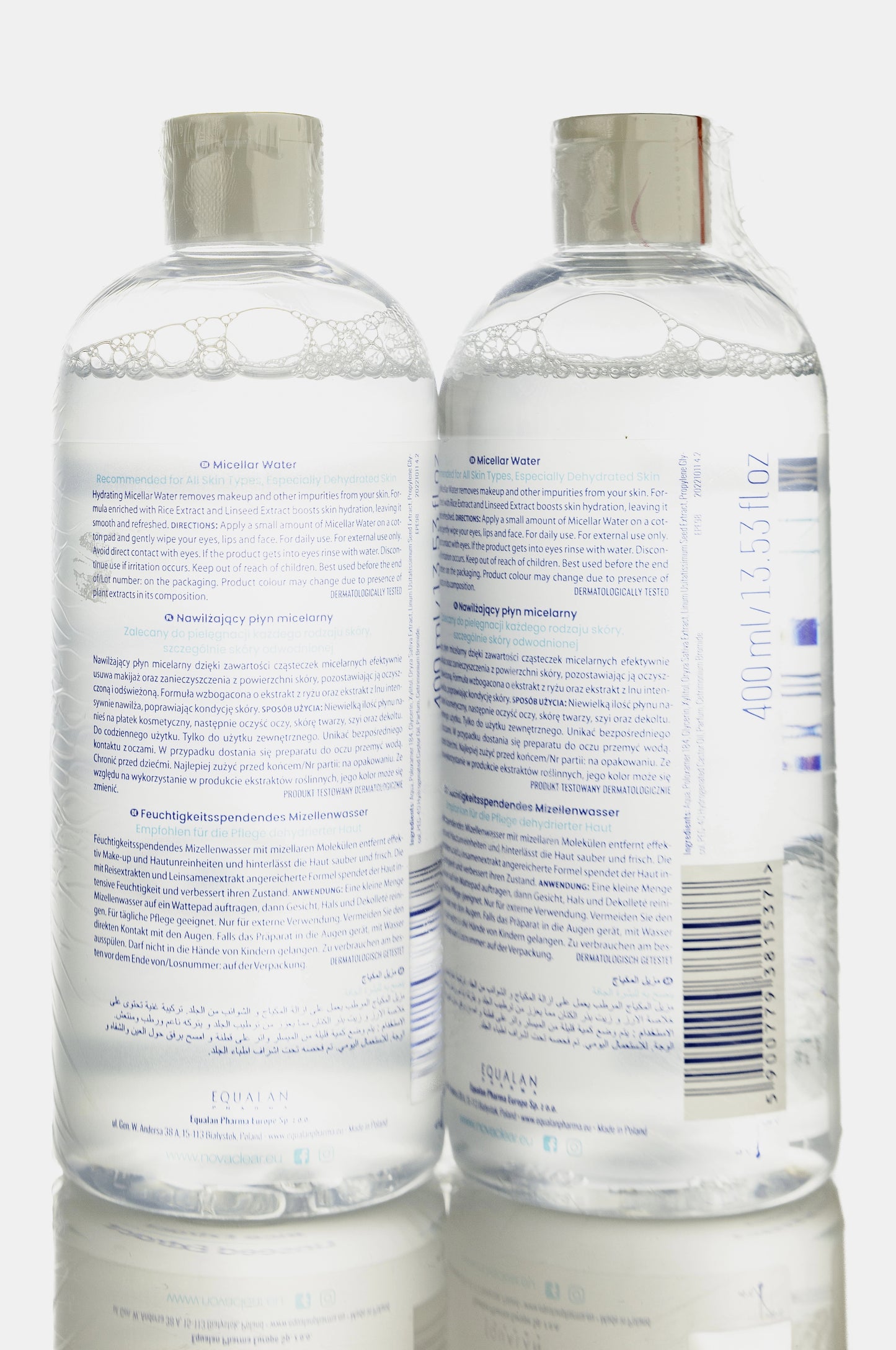 Novaclear Hydro Micellar Water 400 Ml 1+1 Offer