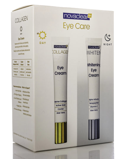 Novaclear  Eyecare[Collagen and White Eye Cream] Kit Offer