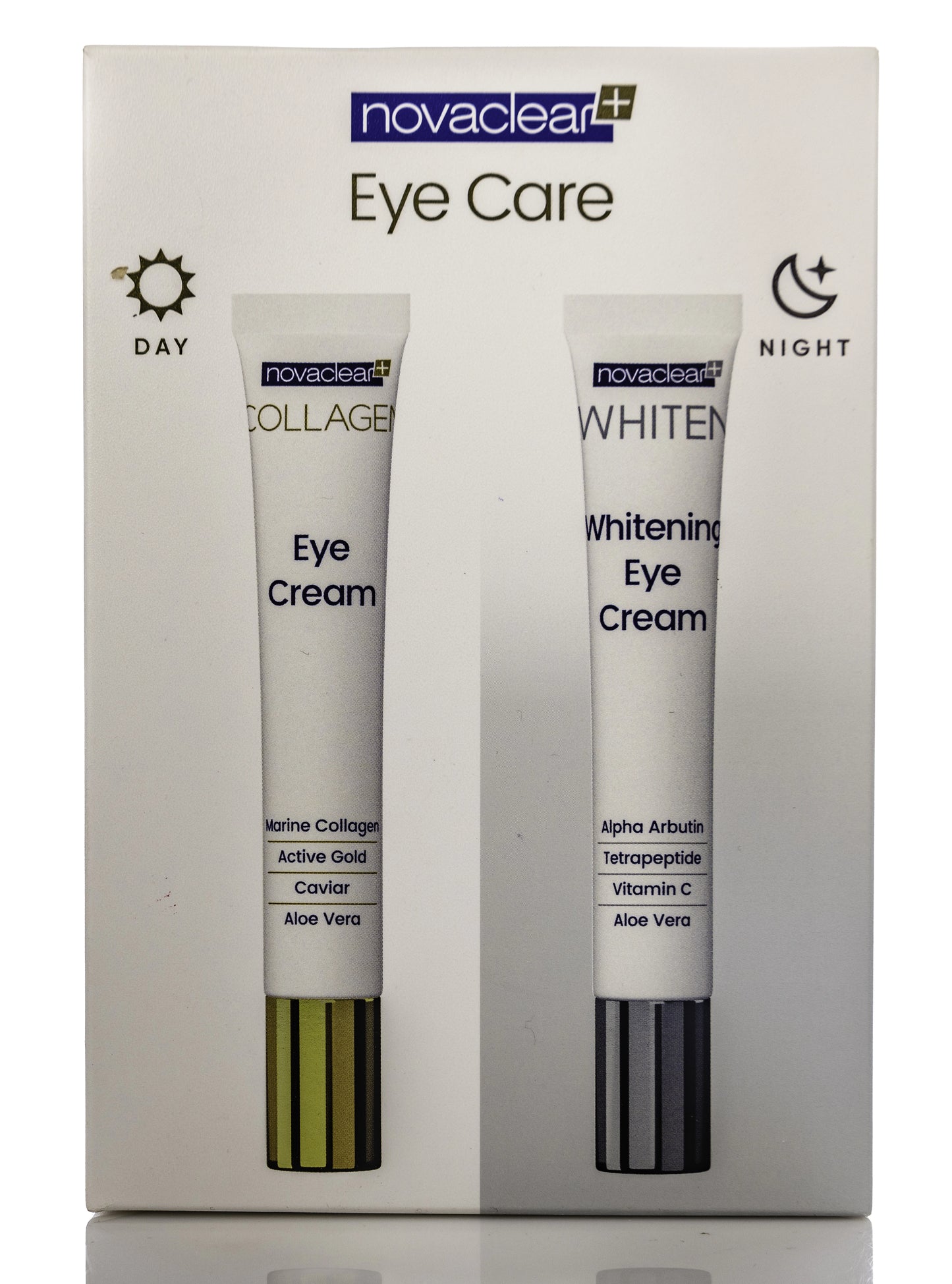 Novaclear  Eyecare[Collagen and White Eye Cream] Kit Offer