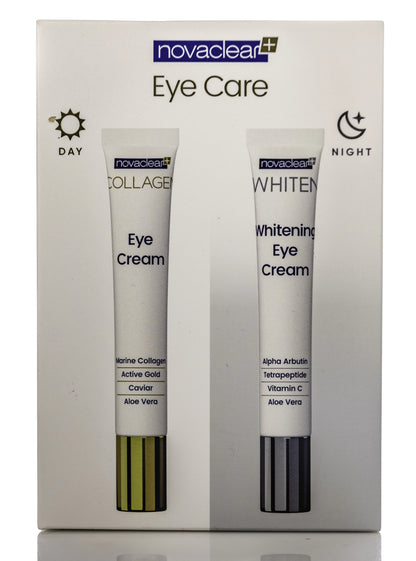 Novaclear  Eyecare[Collagen and White Eye Cream] Kit Offer