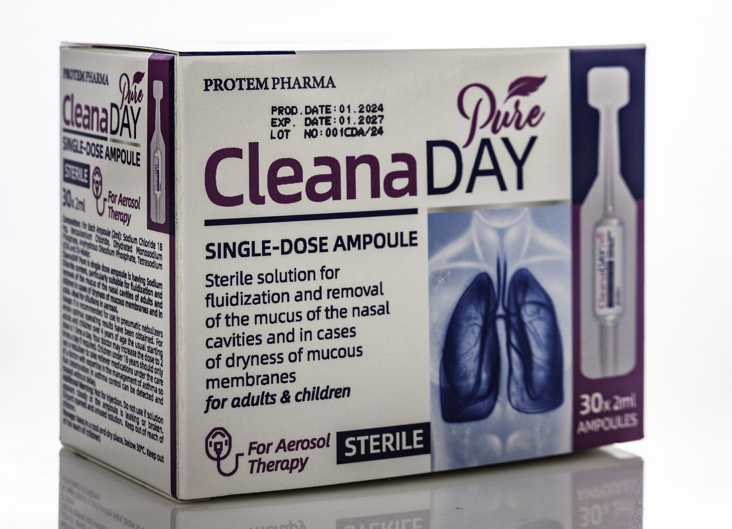 Cleanaday Pure Saline 30X2Ml